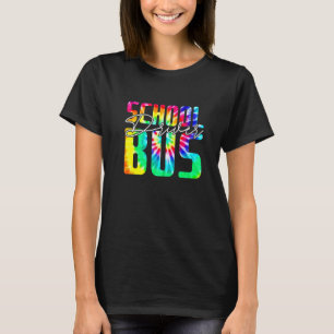 Tie Dye School Bus Driver Busman Pride Men Women T-Shirt