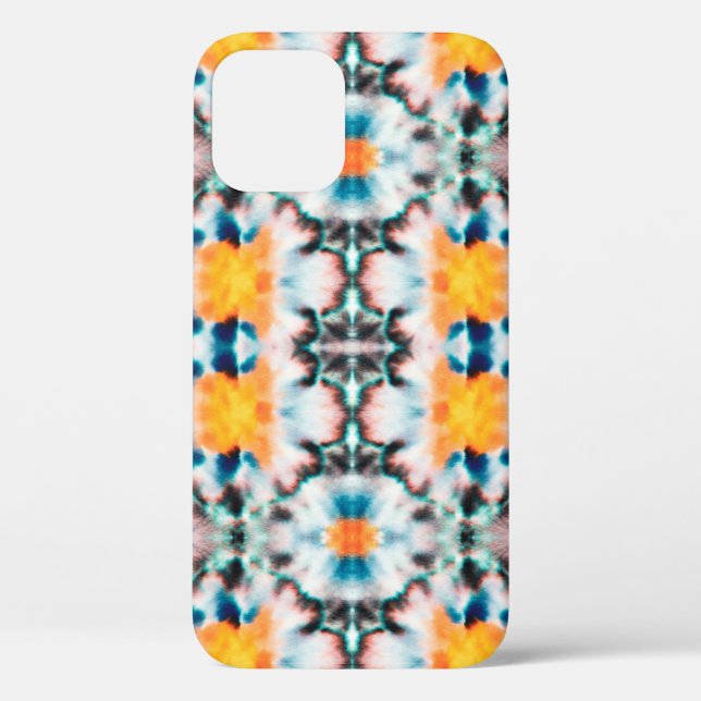 Tie Dye Seamless Pattern. Ethnic Abstract. Psyched Case-Mate iPhone Case (Back)