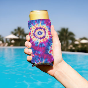 Tie-Dye Seltzer Can Cooler