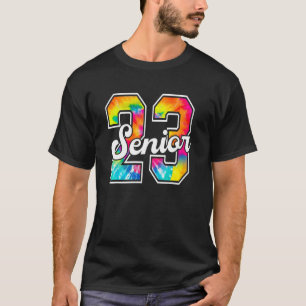 Tie Dye Senior 2023 Back to School Class Of 2023 G T-Shirt