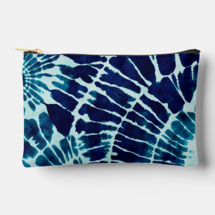 Tie-Dye Shibori Dopp Kit Accessory Pouch