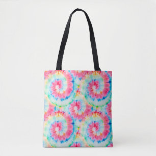Tie Dye Spiral. Beautiful Watercolor Dirty Art. Sw Tote Bag