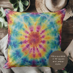 Tie Dye Spiral in Magenta Throw Pillow<br><div class="desc">Breathe life into your space with this Majestic Magenta Spiral Tie Dye Throw Pillow. The vibrant swirl of colours in this soft and comfortable pillow is sure to elevate any room's decor with its dynamic mix of patterns. Sporting a vibrant symphony of magenta hues spiralling out in an enticing tie-dye...</div>