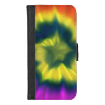 Tie-Dye Spiral - iPhone 8/7 Wallet Case