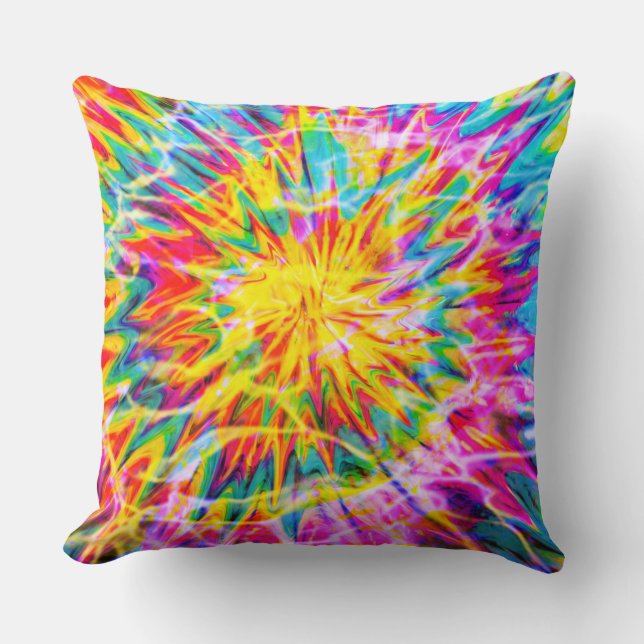 TIE DYE SPLASH  CUSHION (Front)