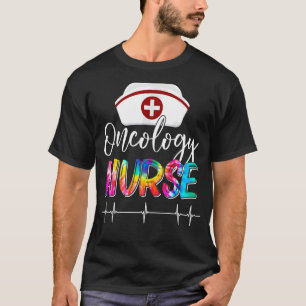 Tie Dye Stethoscope Oncology Nurse Day Nursing Scr T-Shirt