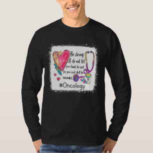 Tie Dye Stethoscope Oncology Nurse Scrub Nursing S T-Shirt