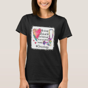 Tie Dye Stethoscope Oncology Nurse Scrub Nursing S T-Shirt