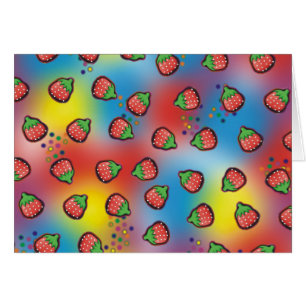 Tie Dye Strawberry Fields