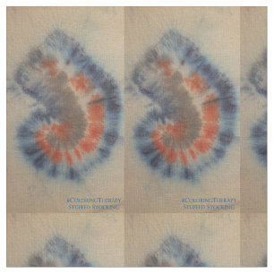 Tie-Dye Stuffed Stocking fabric