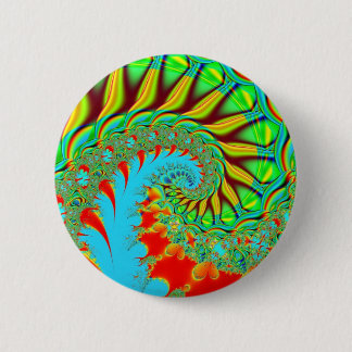 Tie Dye Swirl 6 Cm Round Badge