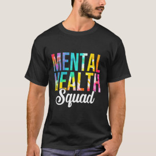 Tie Dye Tal Health Squad Pocket Therapist Tal Heal T-Shirt