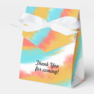Tie Dye Teen Birthday Summer Swirl Candy Favour Box