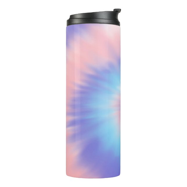 Tie Dye  Thermal Tumbler (Rotated Left)