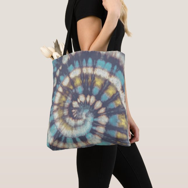 Tie Dye Tote Bag (Close Up)