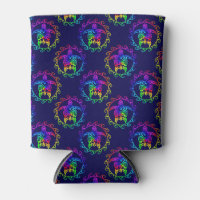 Tie Dye Tribal Turtle Moari Sun Blue