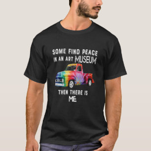 Tie Dye Truck Sublimation Antique Classic Car T-Shirt