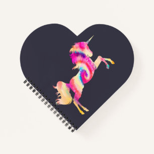 Tie Dye Unicorn Notebook