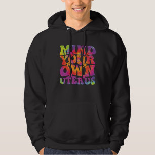 Tie Dye Uterus Support Hysterectomy Recovery Produ Hoodie