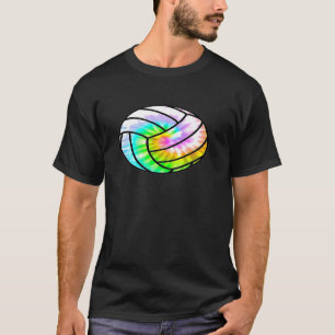 Tie Dye Volleyball For Teens Teenagers Tweens Fans T-Shirt