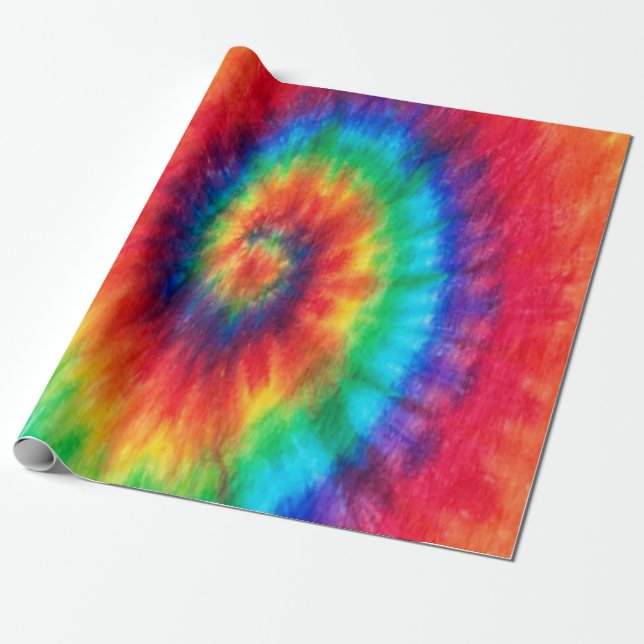 tie dye wrapping paper (Unrolled)
