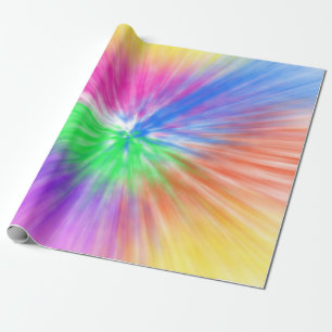 Tie-Dye Wrapping Paper