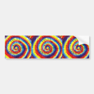 Tie-Dyed Bumper Sticker