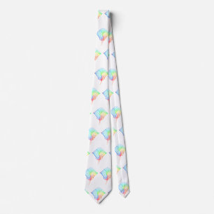 Tie Dyed Colours Tribal Stingray