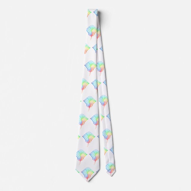 Tie Dyed Colours Tribal Stingray (Front)