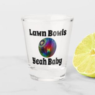 Tie Dyed Lawn Bowl, Shot Glass