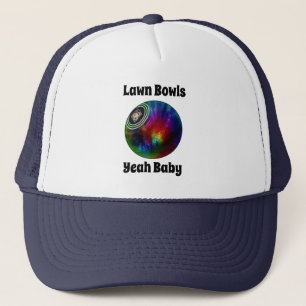 Tie Dyed Lawn Bowl, Truckers Hat