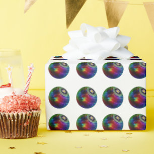 Tie Dyed Lawn Bowls, Gift Wrapping Paper