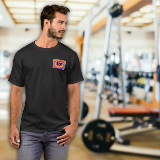 Tie Dyed Mens Exercise T-Shirt (Creator Uploaded)