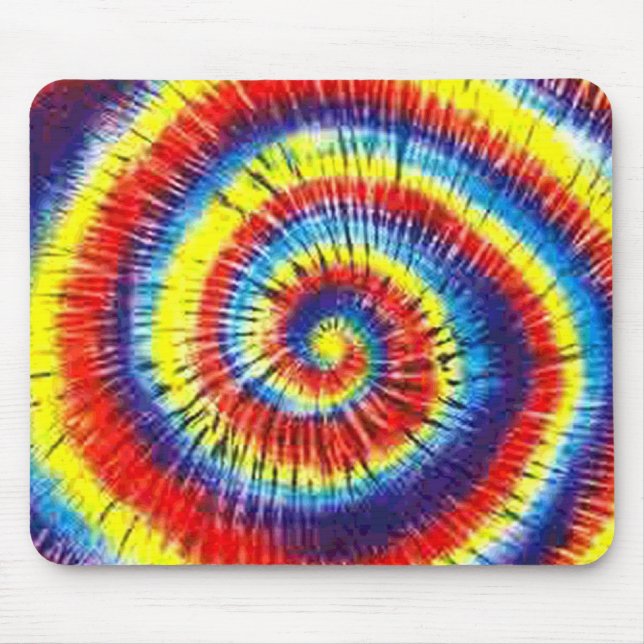 Tie-Dyed Mouse Mat (Front)