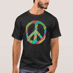Tie-Dyed "Peace" T-Shirt