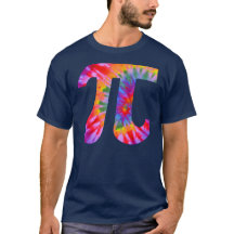 Tie Dyed Pi Shirt