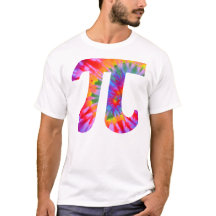 Tie Dyed Pi Shirt