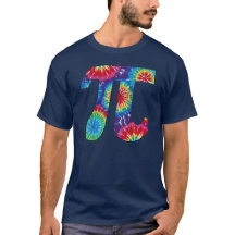 Tie Dyed Pi Shirt