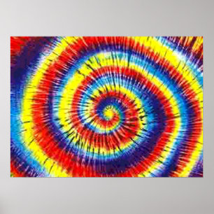 Tie-Dyed Poster