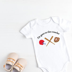 Tie Goes To The Crawler Baby Bodysuit
