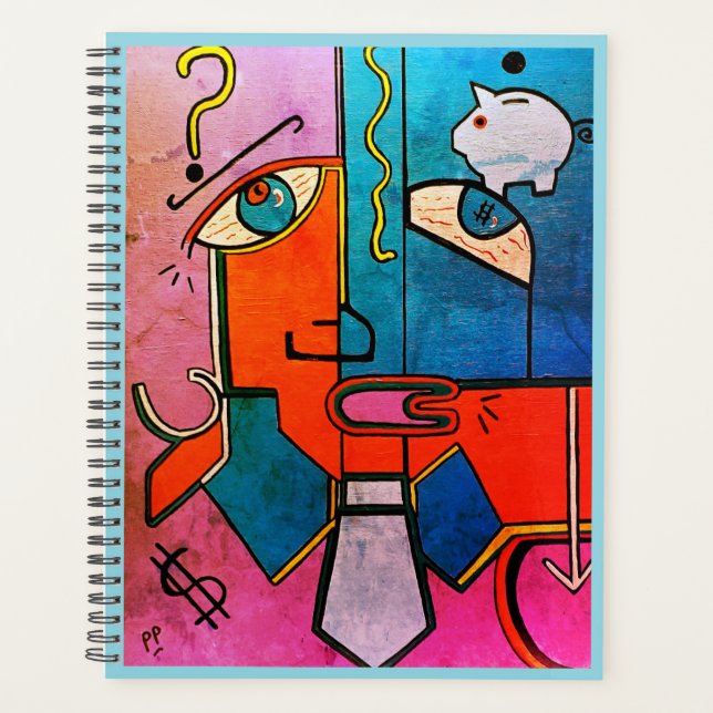 "Tie Guy Planner" Planner (Front)