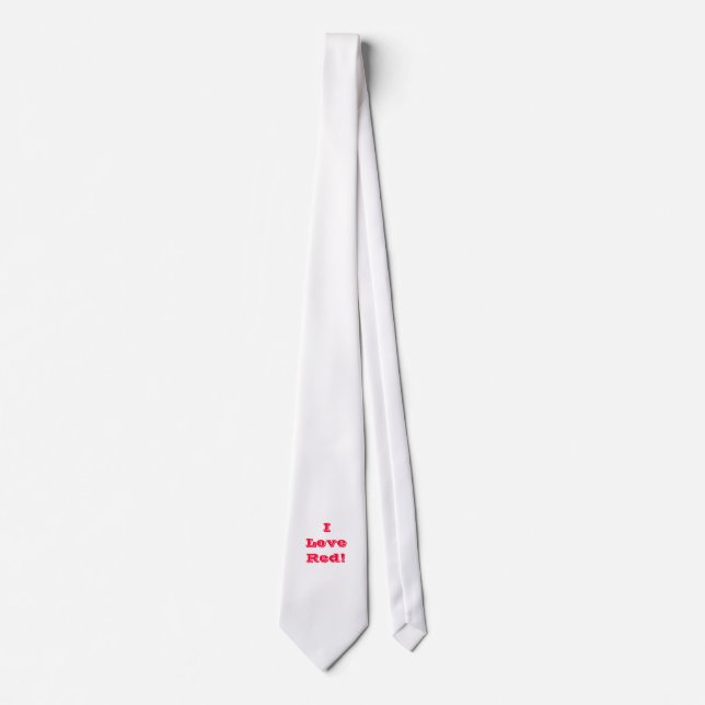 Tie I Love Red (Front)