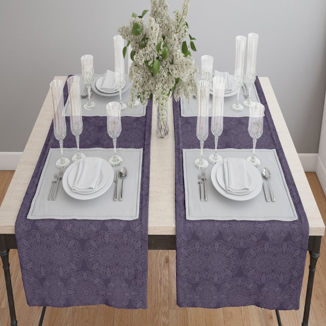 Tie-in purpura pattern ere refraction short table runner (Creator Uploaded)