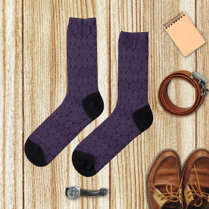 Tie-in purpura pattern ere refraction socks