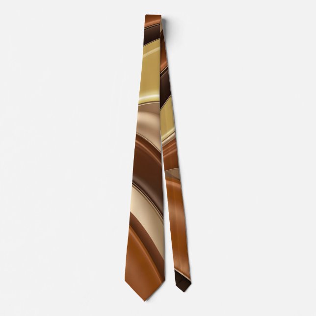 Tie in stylish abstract graphic (Front)