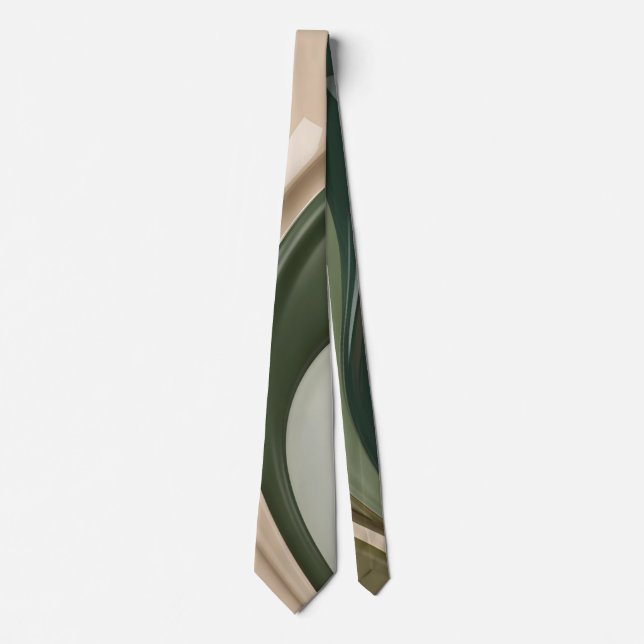 Tie in stylish abstract graphic (Front)