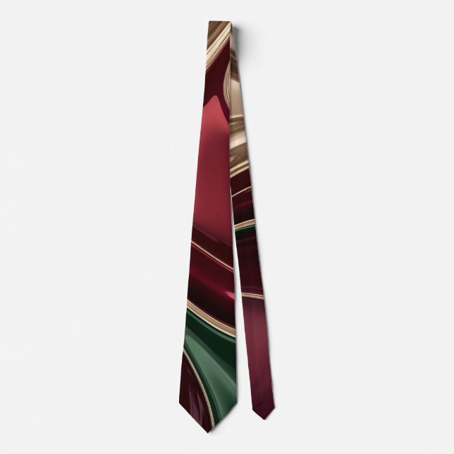 Tie in stylish abstract graphic (Front)