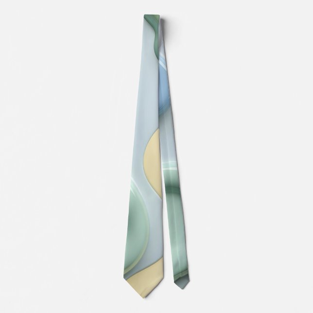 Tie in stylish abstract graphic (Front)