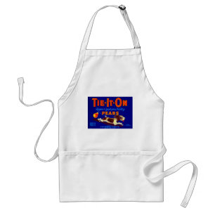 Tie-It-On Pears Standard Apron