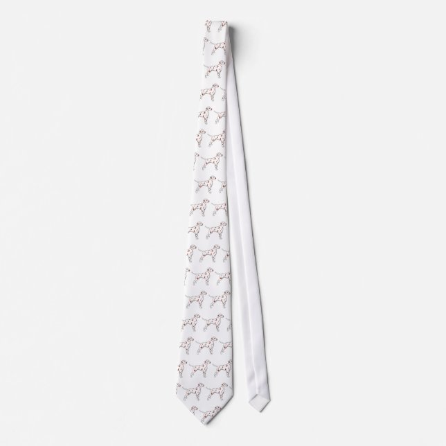 Tie: Liver-Spotted Dalmatian Tie (Front)